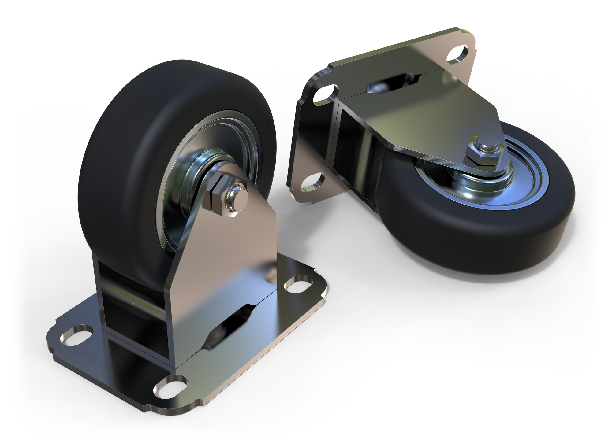 Rigid Casters Vs Swivel Casters Know The Difference